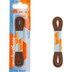 Sale Ringpoint kengännauhat pyöreä 60cm, Ruskea