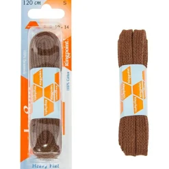 Hot Ringpoint litteä nauha 120cm Ruskea