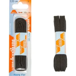 litteä nauha 120cm Musta*Ringpoint Discount