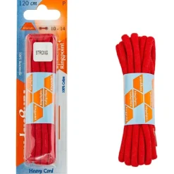 pyöreä nauha 120cm Punainen*Ringpoint New