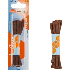 pyöreät kengännauhat Ruskea, 60cm*Ringpoint New