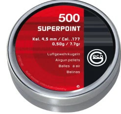 Online RWS Ilmakiväärin luoti Geco Superpoint 4,5 mm 0,5g 500 kpl