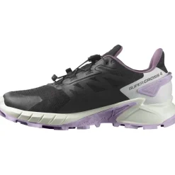 Hot Salomon juoksukengät Supercross 4 GTX W Black/Vanilla Ice/Orchid Petal