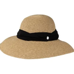 New Salon olkihattu Straw Hat Wide Brim BEIGE
