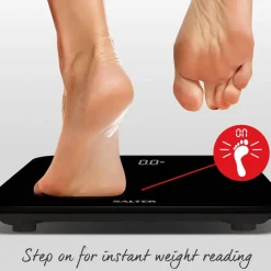 New Salter henkilövaaka musta SA9204 BK3R