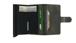 New Secrid lompakko Miniwallet Vintage olive-black Olive - black