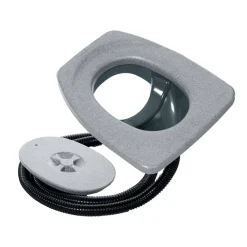 erotteleva käymäläistuin Pikkula 500 harmaa*Separett Hot