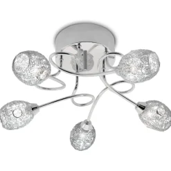 Discount Sessak kattoplafondi Firmino kromi