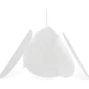 Lehmus L design-riippuvalaisin mattavalkoinen*Sessak Best