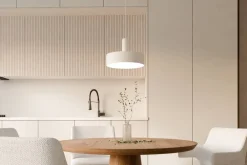 Clearance Sessak riippuva Miles Ø30 cm valkoinen