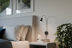 New Sessak seinävalaisin Colton Flex musta