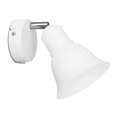 Outlet Sessak seinävalaisin Lewis valkoinen/kromi