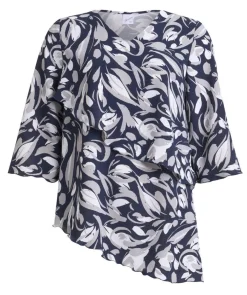 Hot Shenina pusero RAILI 3 Sininen / Valkoinen / Harmaa