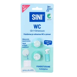 Discount Sini Wc täyttöpakkaus 2 kpl