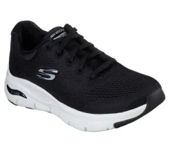 Clearance Skechers citylenkkarit Arch fit BKW Black white