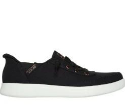 New Skechers kangaskengät Womens Bobs Skipper Slip-Ins BLK BLK Black