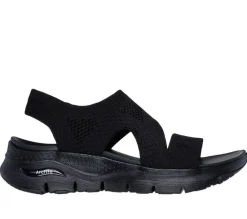 Hot Skechers sandaalit Womens Arch Fit BBK BBK Black