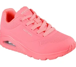 Clearance Skechers sneakerit CRL Womens Uno - Stand On Air CRL Coral
