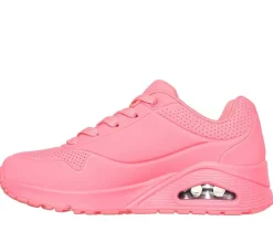 Clearance Skechers sneakerit CRL Womens Uno - Stand On Air CRL Coral