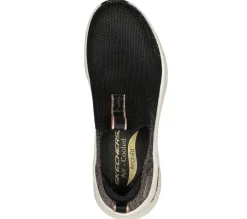 Sale Skechers sneakerit Womens Arch Fit D'Lux BKRG BKRG Black Rosegold