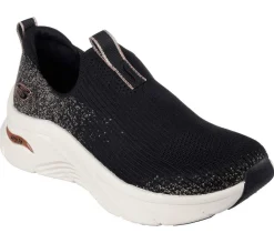 Sale Skechers sneakerit Womens Arch Fit D'Lux BKRG BKRG Black Rosegold
