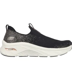 Sale Skechers sneakerit Womens Arch Fit D'Lux BKRG BKRG Black Rosegold