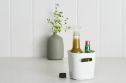 Compact Mini säilytyslaatikko 0,6 L valkoinen*Smartstore Sale