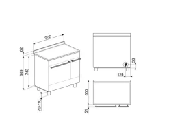 Discount Smeg Classic liesi 90 cm rst C92IPX9