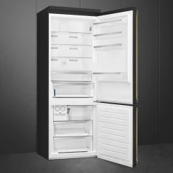 Hot Smeg Coloniale jääkaappipakastin 70 cm FA8005RPO5 antrasiitti oik