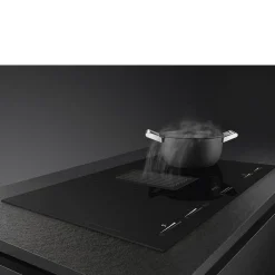 induktiotaso/liesituuletin HOBD682D1 80 cm musta*Smeg Online