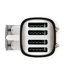 leivänpaahdin TSF03BLEU 4-viipaleen, musta*Smeg Best