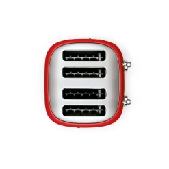 New Smeg leivänpaahdin TSF03RDEU 4-viipaleen, punainen