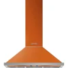 Outlet Smeg liesituuletin KPF9OR Portofino 90 cm oranssi seinämalli