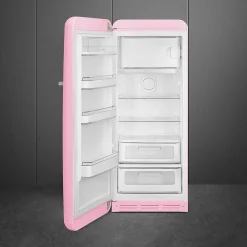 retrojääkaappi FAB28LPK5 153 cm, vaal. pun., vasen*Smeg Discount