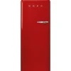 Smeg retrojääkaappi FAB28LRD5 153 cm, pun., vasen