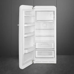 Sale Smeg retrojääkaappi FAB28LWH5 153 cm, valk., vasen
