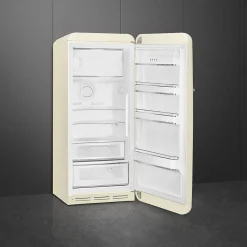 Hot Smeg retrojääkaappi FAB28RCR5 153 cm, kerma, oikea