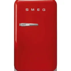 Discount Smeg retrojääkaappi FAB5RRD5 73 cm, punainen, oikea