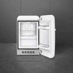 Sale Smeg retrojääkaappi FAB5RWH5 73 cm, valkoinen, oikea