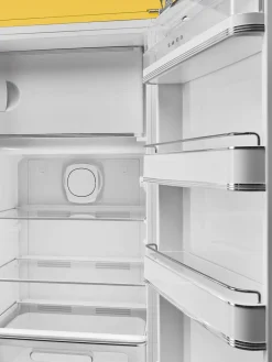 Hot Smeg retrojääkaappi FAB28RYW5 153 cm, kelt., oikea