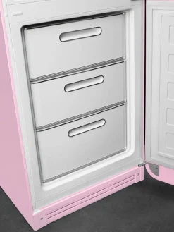 Discount Smeg retrojääkaappipakastin FAB32RPK5 pinkki, oikea