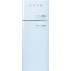 Hot Smeg retrojääkaappipakastin FAB30LPB5 pastellinsininen, vasen