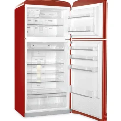 Outlet Smeg retrojääkaappi-pakastin FAB50RRD5 pun., oikea
