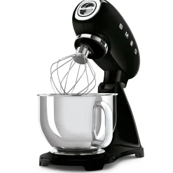 Best Smeg yleiskone SMF03BLEU metallikulholla, musta