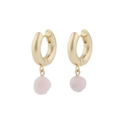 New Snu00f6 of Sweden Snö of Sweden korvakoru Sanna, kulta/v.punainen