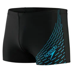 Outlet Speedo uimahousut Medley Logo Aquashort G814 Black/Pool