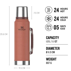 Best Stanley termospullo The Legendary Classic Bottle 1 l