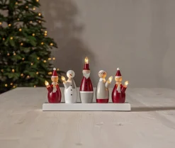 Clearance Star Trading 5-haarainen kynttelikkö Tomtefamilj