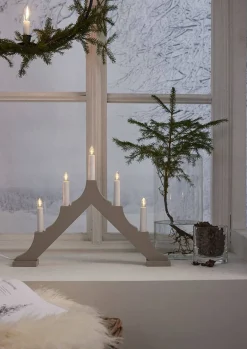 Hot Star Trading kynttelikkö Alma 5 l  beige