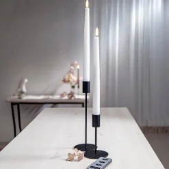 Star Trading LED-antiikkikynttilä Flamme Slim 28 cm valkoine